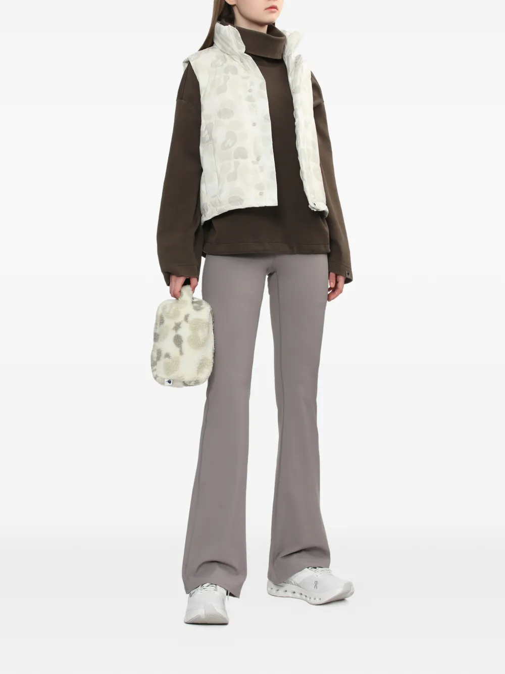  A Bathing Ape® Turtleneck Sweatshirt - Brown 