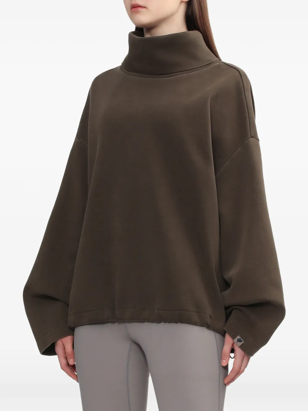  A Bathing Ape® Turtleneck Sweatshirt - Brown 