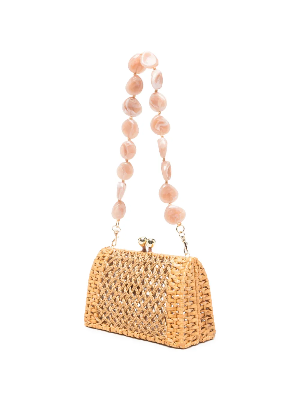  Serpui Candy Tracy Shoulder Bag - Neutrals 