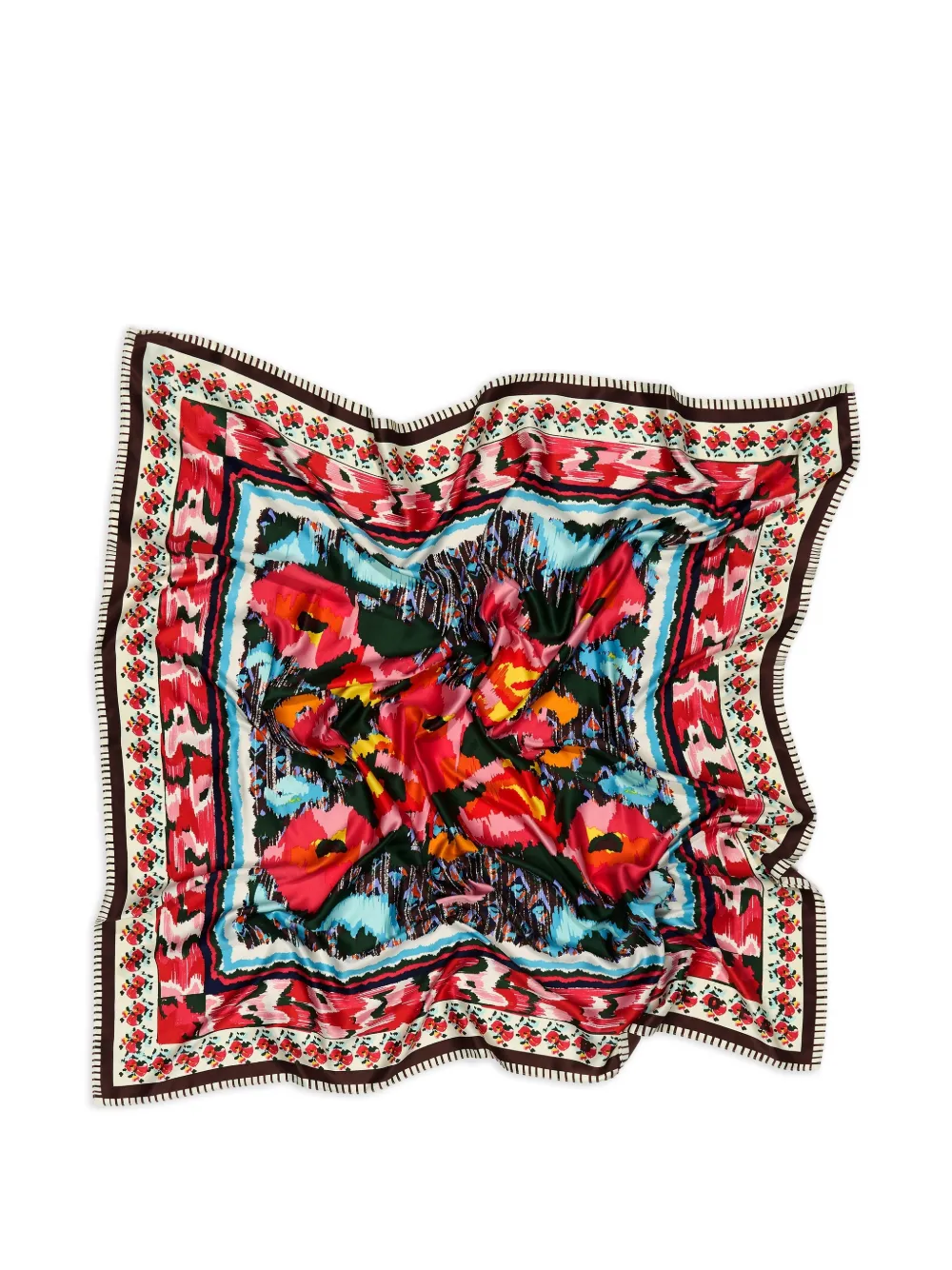 BIMBA Y LOLA Sjaal met bloemenprint Rood