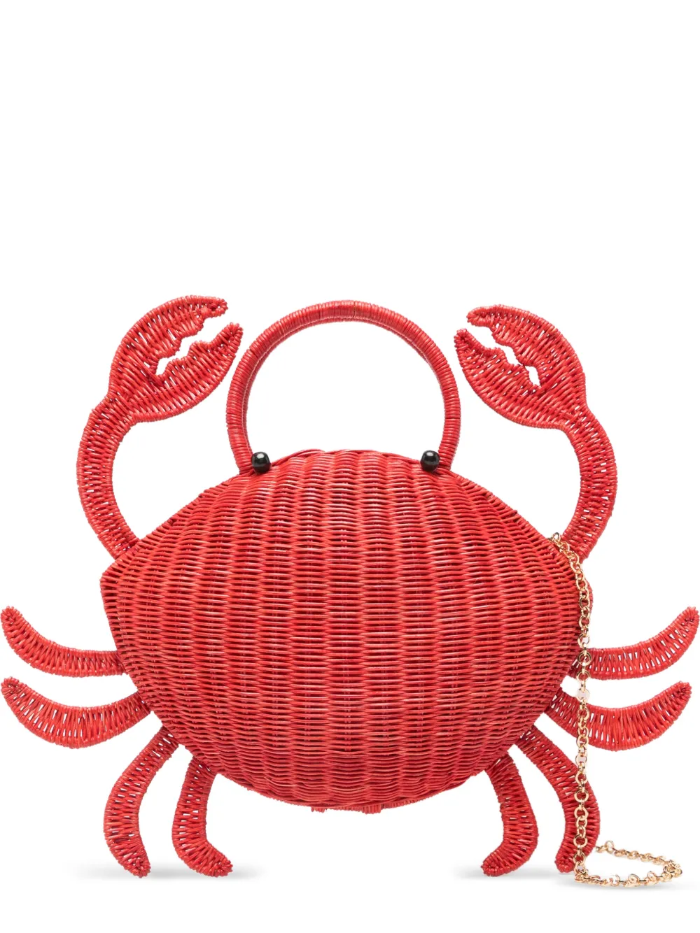 SERPUI Matteo Crab tote bag - Rosso