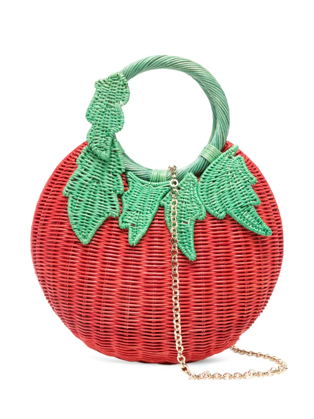SERPUI Mediterranean Tomato tote bag - Rosso