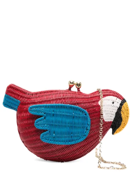 SERPUI Brooklyn Maka parrot clutch bag
