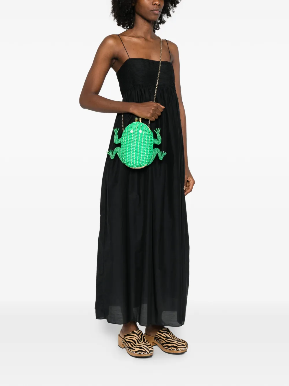 SERPUI Mary Froglet clutch bag - Groen