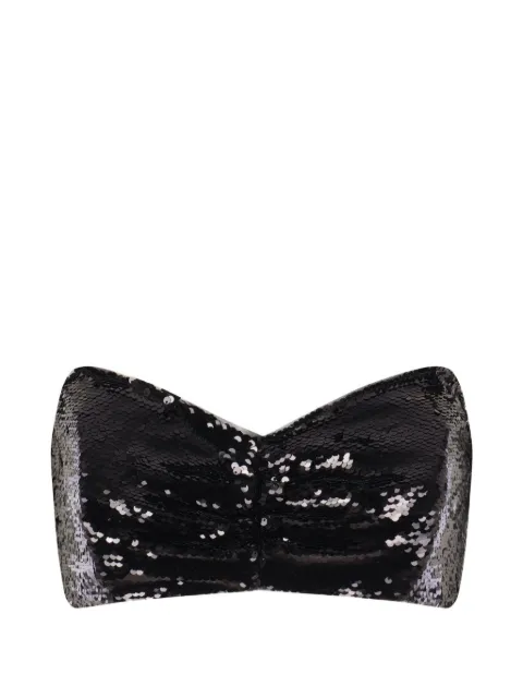 Simone Rocha sequined strapless top