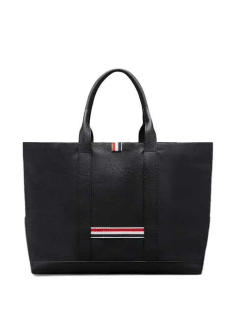 Thom Browne medium Tool tote in soft pebble grain leather bag