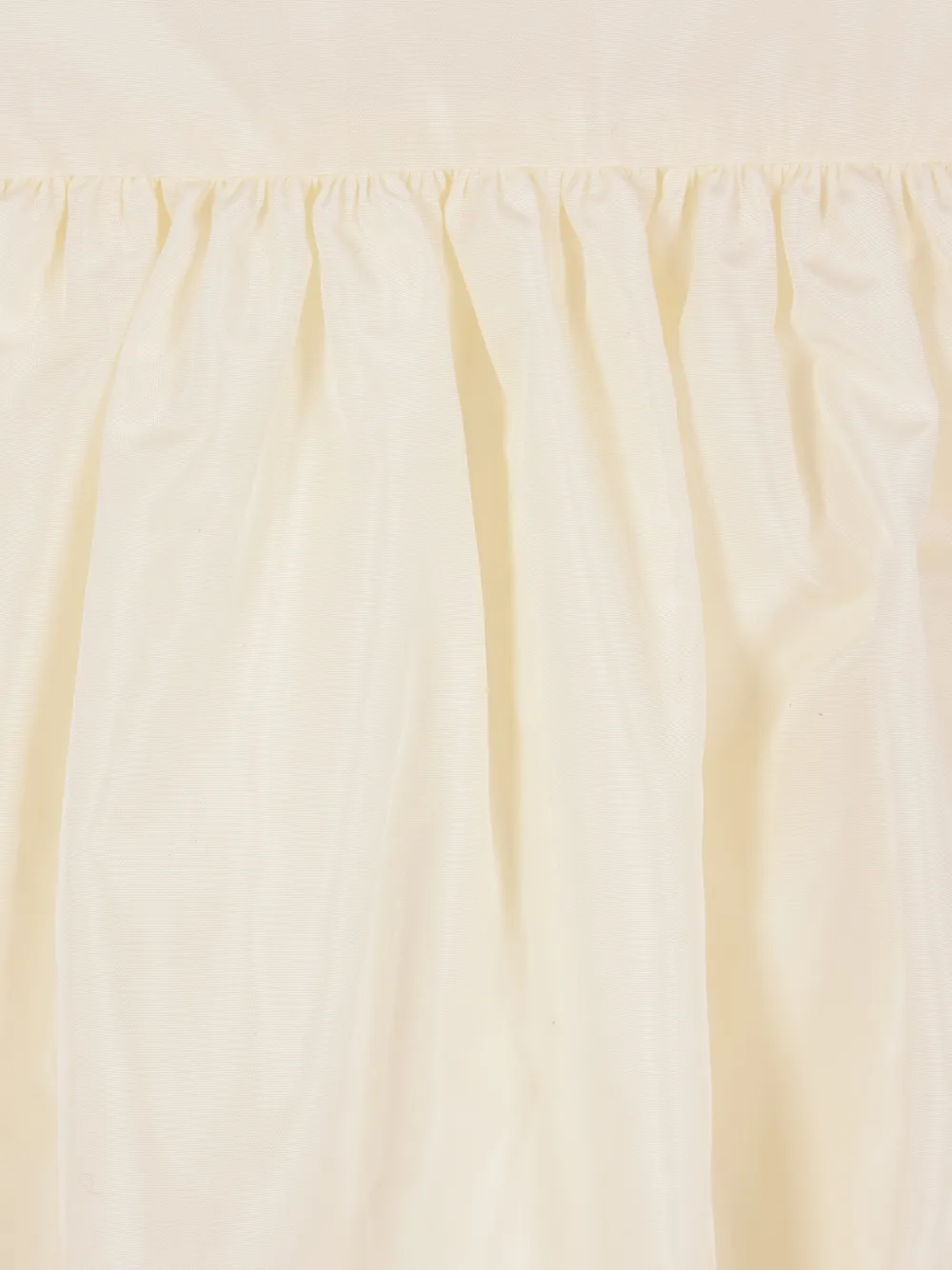 Simone Rocha Midi-rok met gewelfde afwerking Beige
