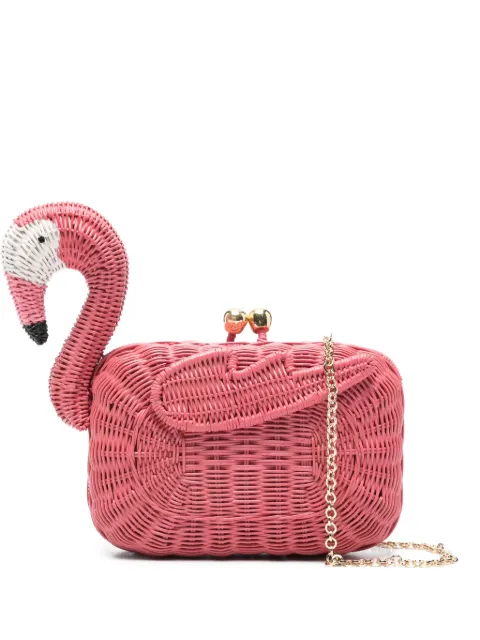 SERPUI Nick Flamingo clutch bag