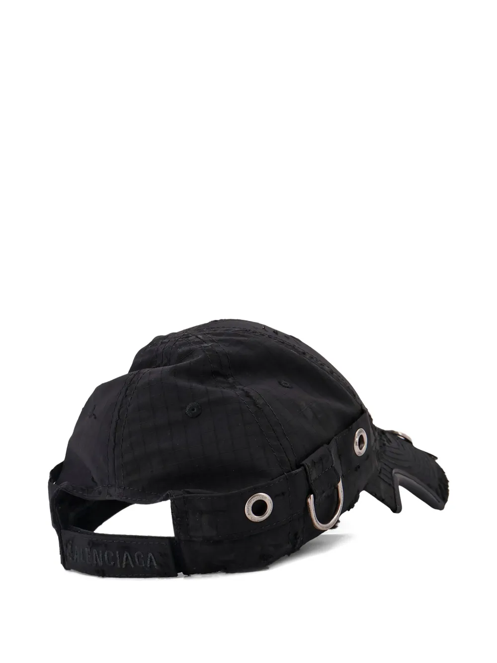 Balenciaga D-Ring cargo cap - Zwart