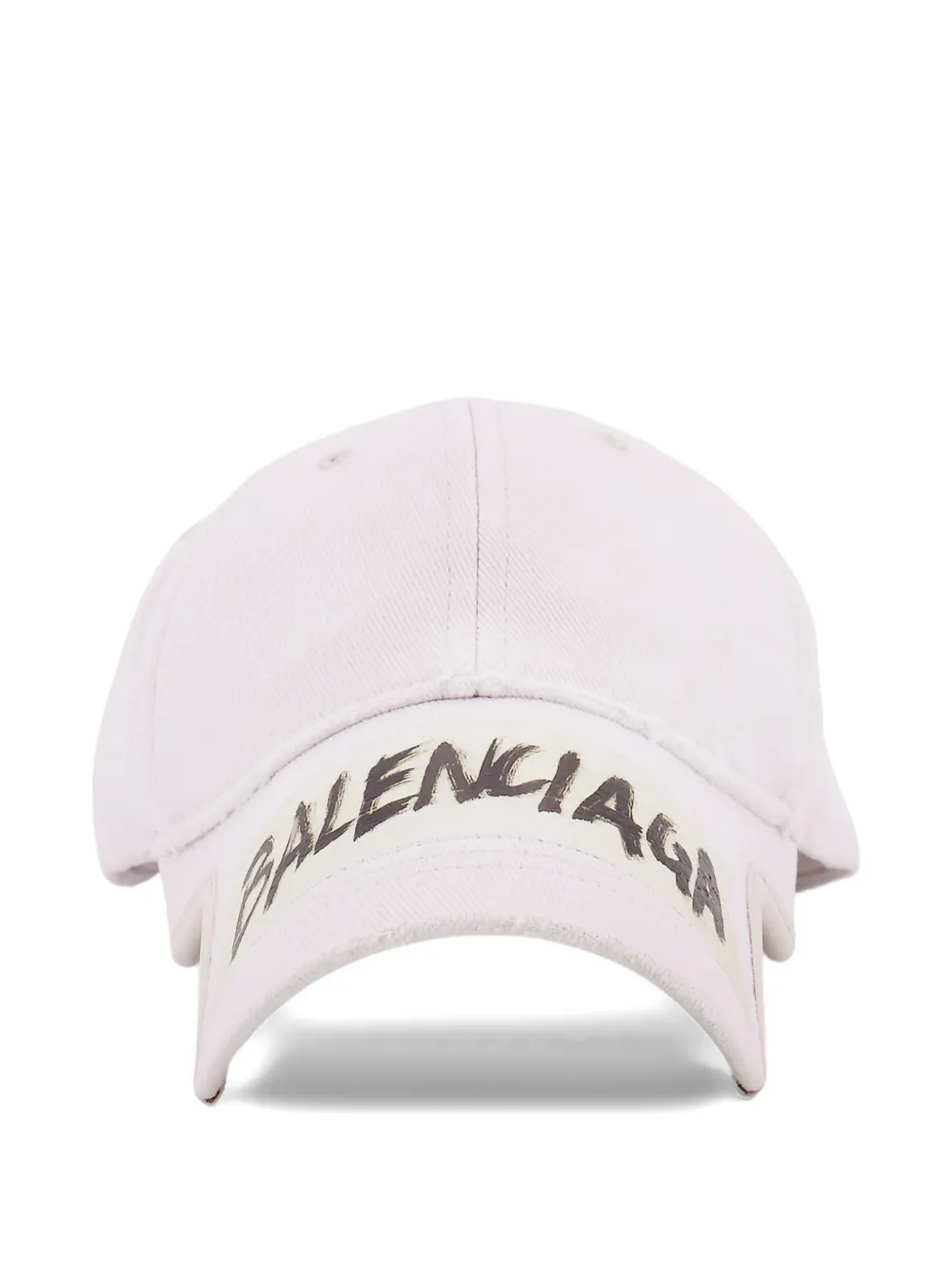 Balenciaga Masking Tape cap - Bianco