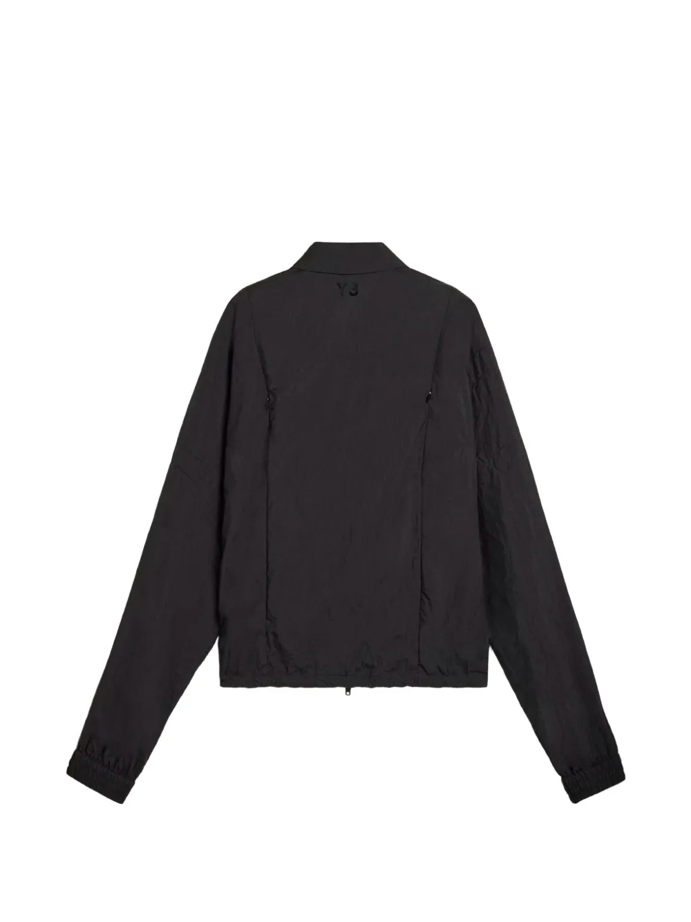 Y-3 Jack met kraag en rits Zwart