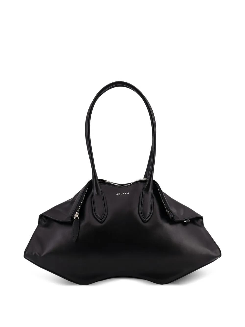 Alexander McQueen Borsa a spalla Manta - Nero