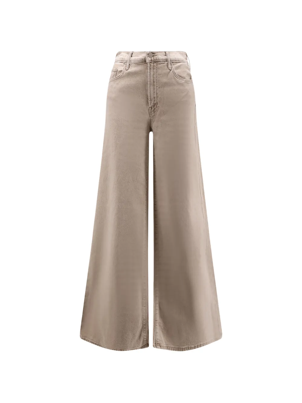 MOTHER beige wide-leg trousers - Toni neutri
