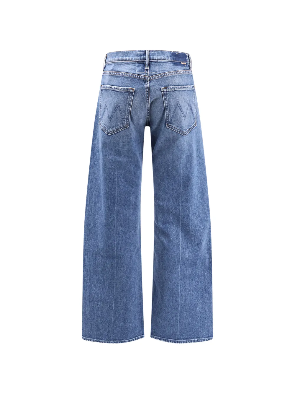MOTHER Lasso Sneak mid-waist jeans Blauw