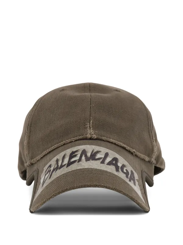 Balenciaga Masking Tape キャップ | グリーン | FARFETCH JP