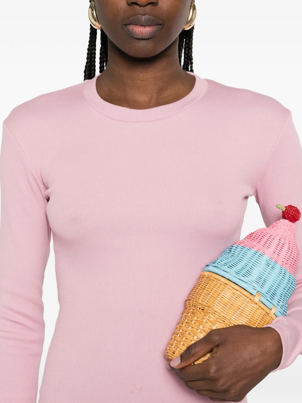 SERPUI Gelato clutch bag - Beige