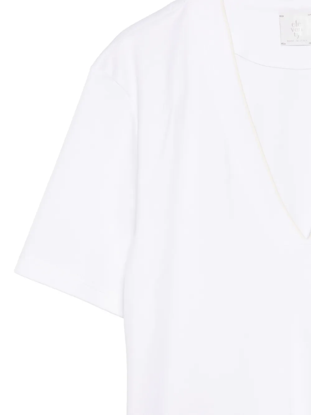  Eleventy V-neck T-shirt - White 