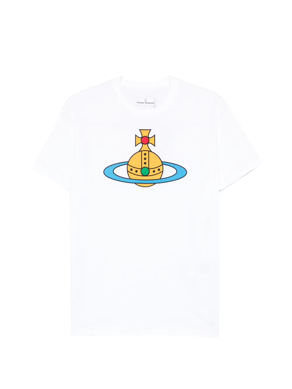 Vivienne Westwood Orb graphic T-shirt - Bianco