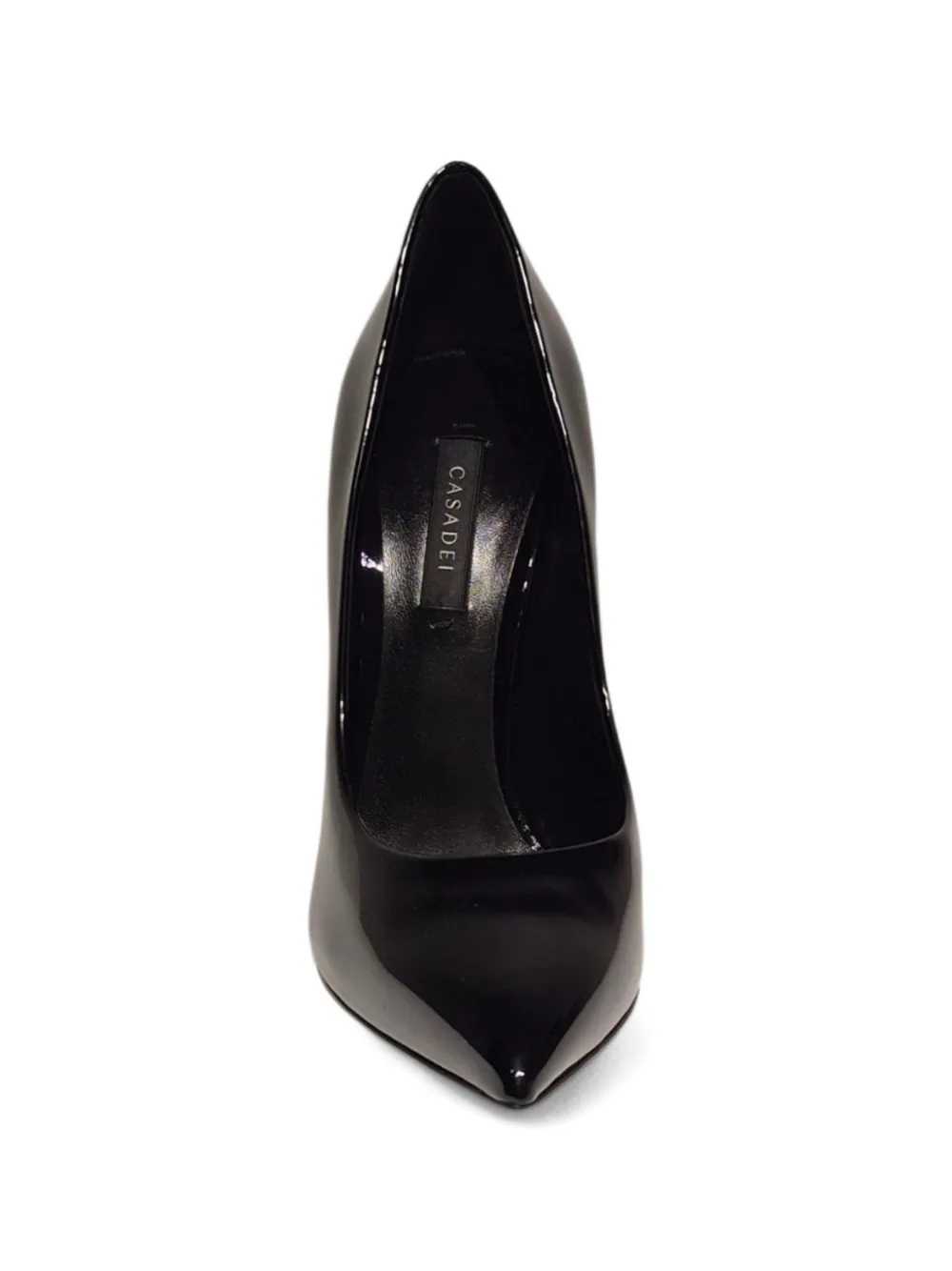 Casadei Pumps met puntige neus Zwart