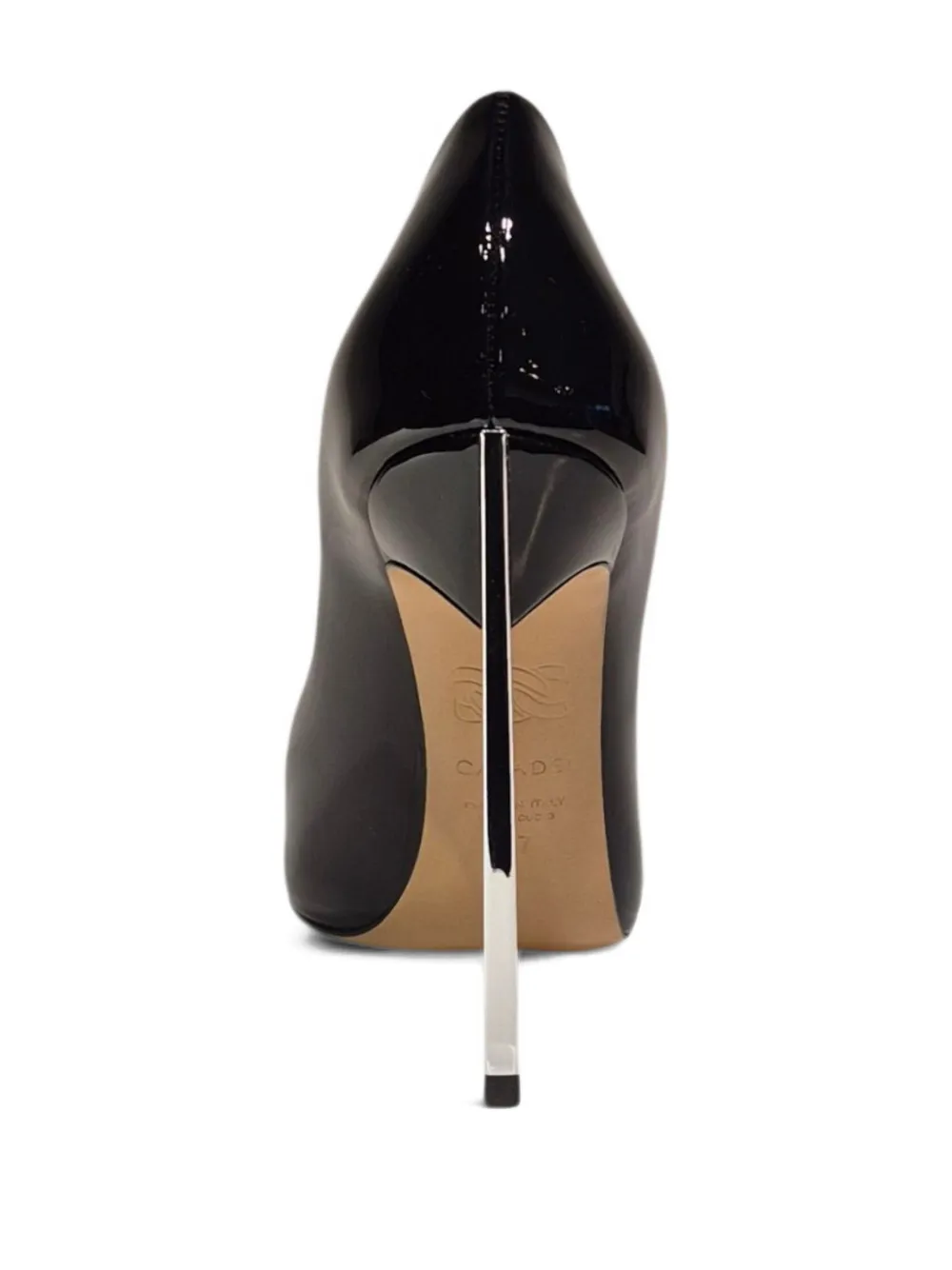 Casadei Pumps met puntige neus Zwart
