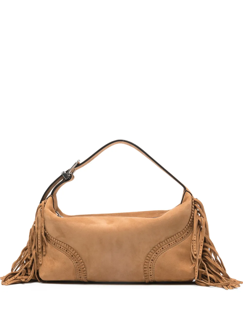 Ermanno Scervino Candy Duffle fringed buckle tote bag - Marrone