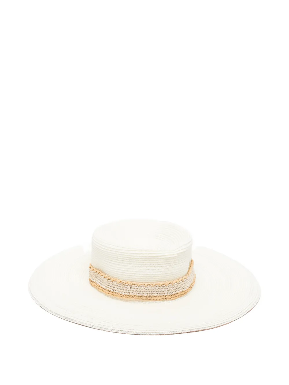 Eleventy woven sun hat - Toni neutri