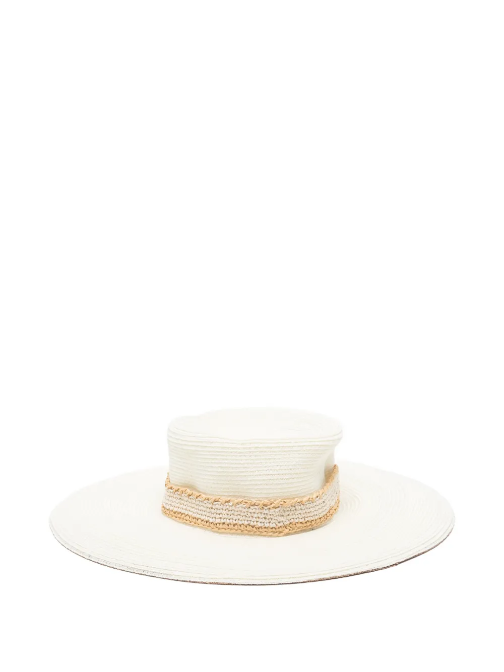  Eleventy Woven Sun Hat - Neutrals 