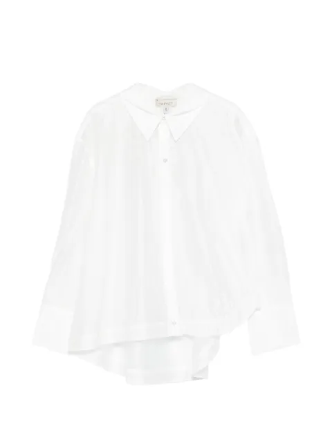 TWINSET Kids camisa manga larga con volantes