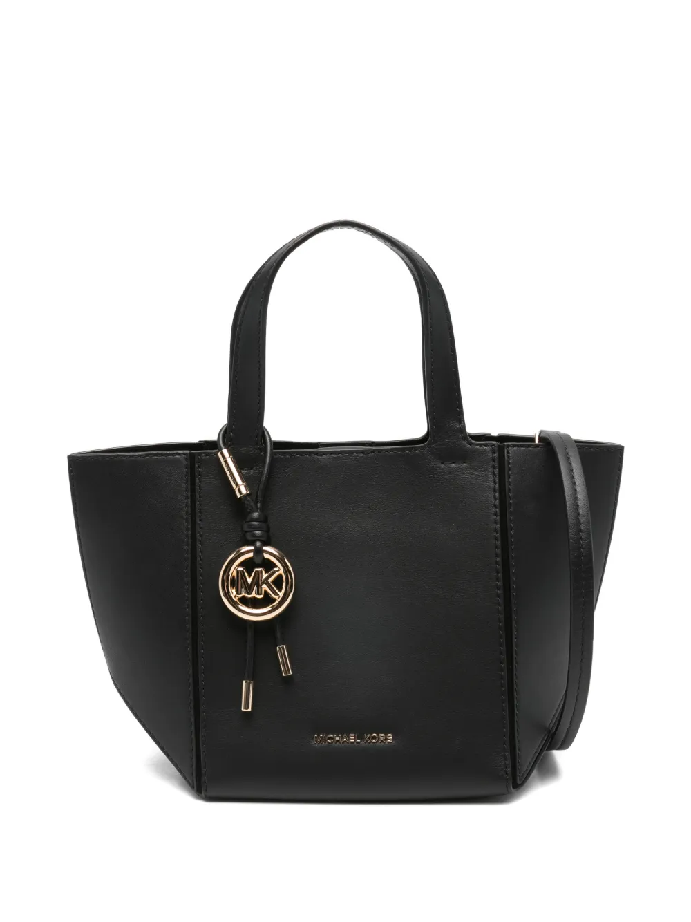 Michael Kors Jordi logo-charm tote bag - Nero