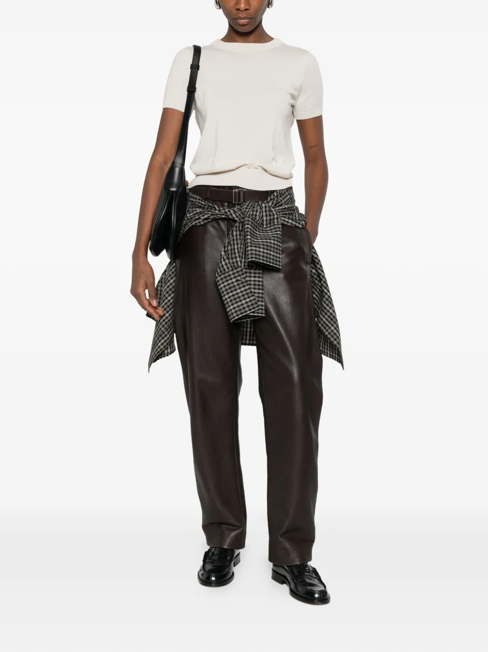  's Max Mara Short-sleeve Sweater - Neutrals 