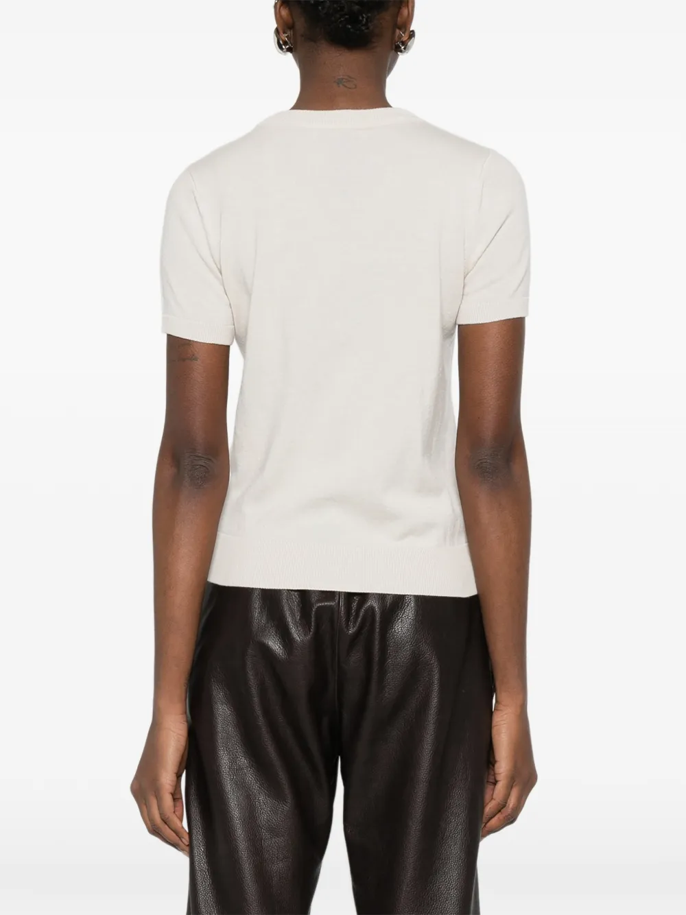 'S Max Mara Trui met korte mouwen Beige
