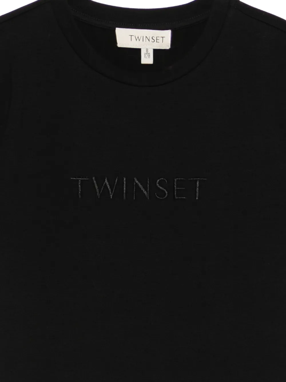 TWINSET Kids T-shirt met borduurwerk Zwart