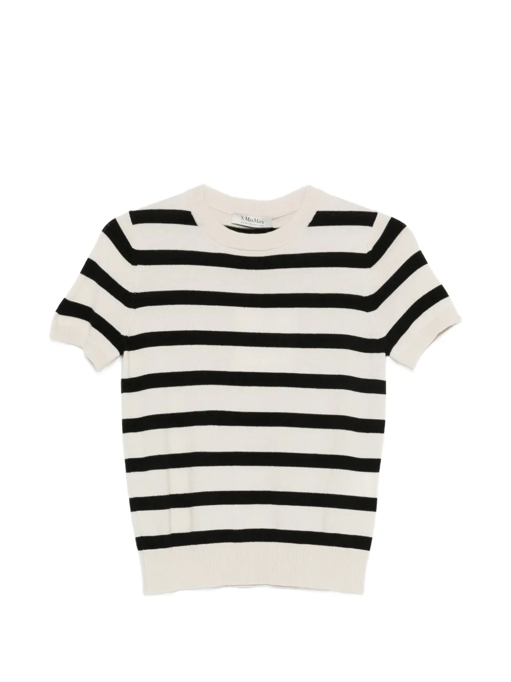 'S Max Mara Maglione a righe - Toni neutri