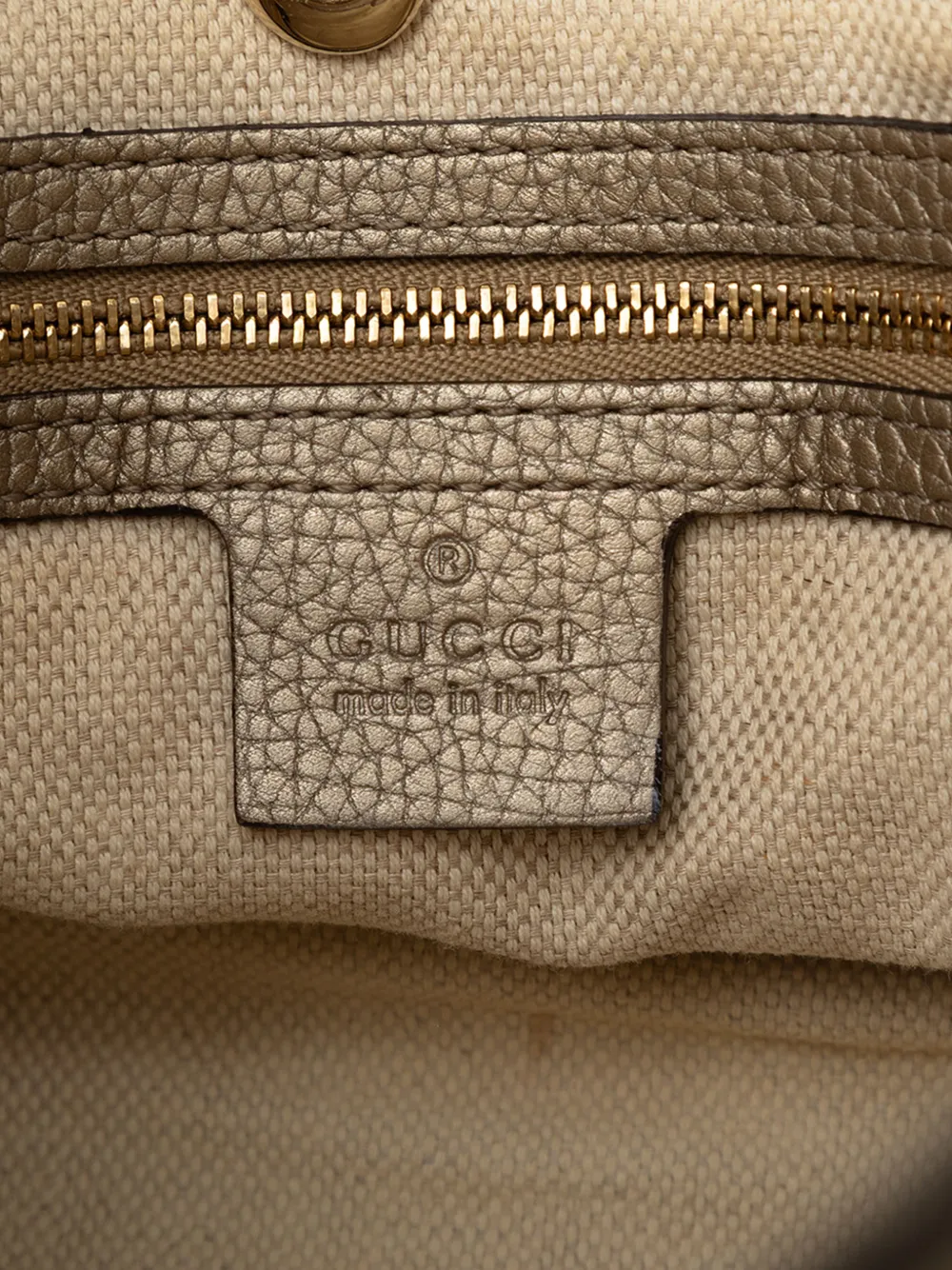 2016-2025 Medium Metallic Leather Soho Chain Tote Bag