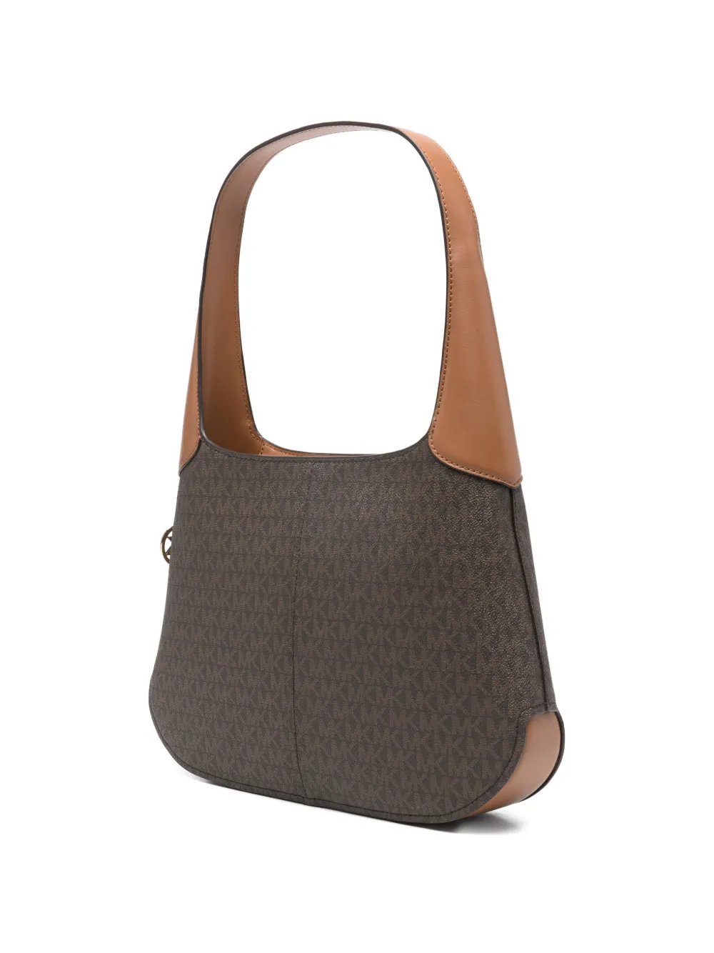 Michael Kors Schoudertas met logobedel Bruin