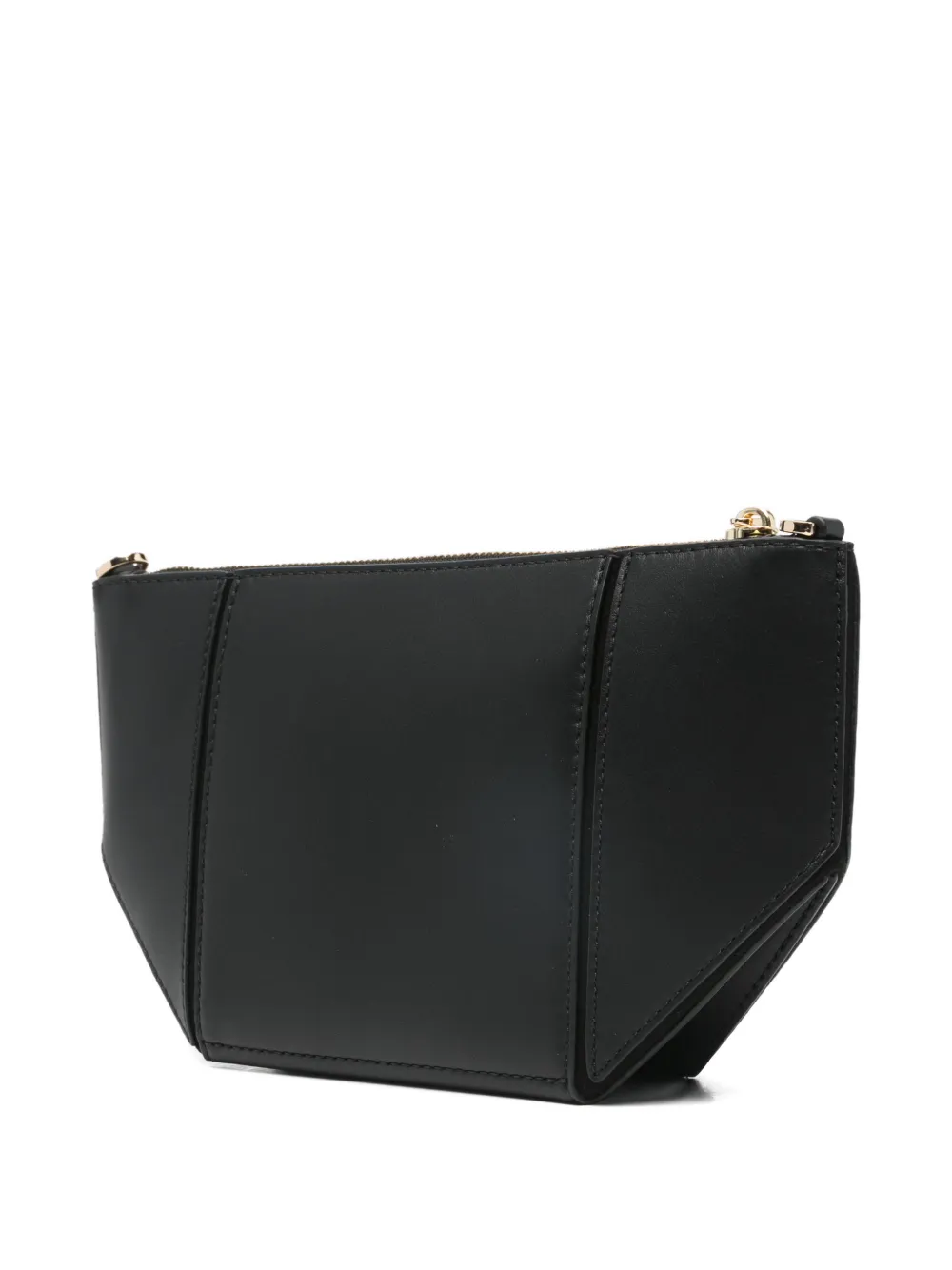 Michael Kors Jordi crossbodytas met logo bedel Zwart