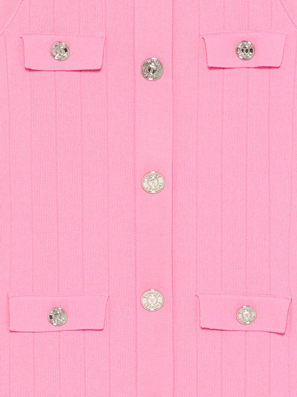  Twinset Kids Button-fastening Pocket Dress - Pink 