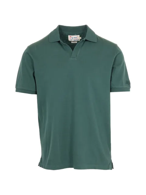 MC2 Saint Barth polo de piqué con cuello en V