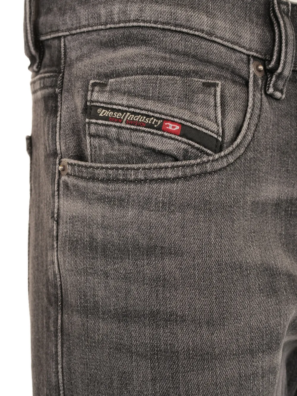 Diesel Jeans met logo zak Grijs