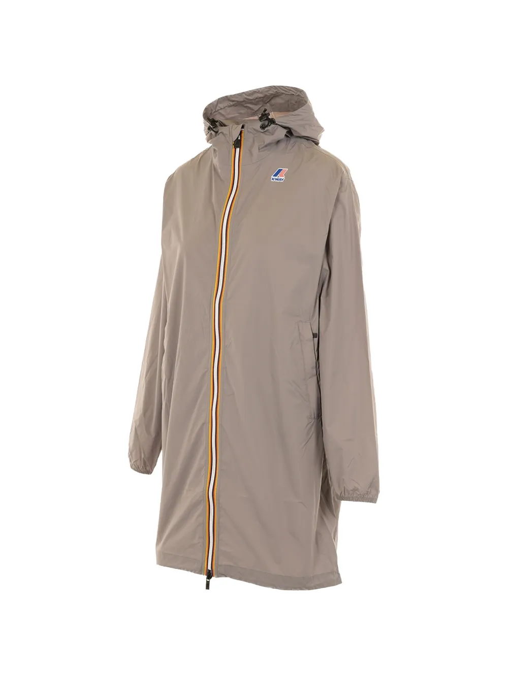  K-way Eiffel Hooded Zip Coat - Neutrals 