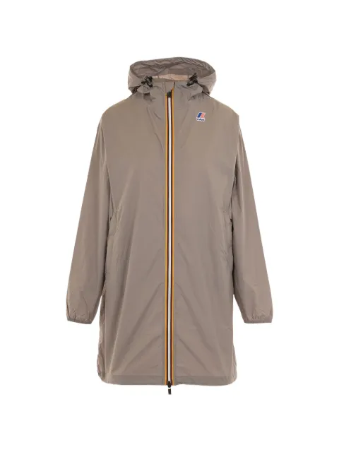K-Way Eiffel hooded zip coat