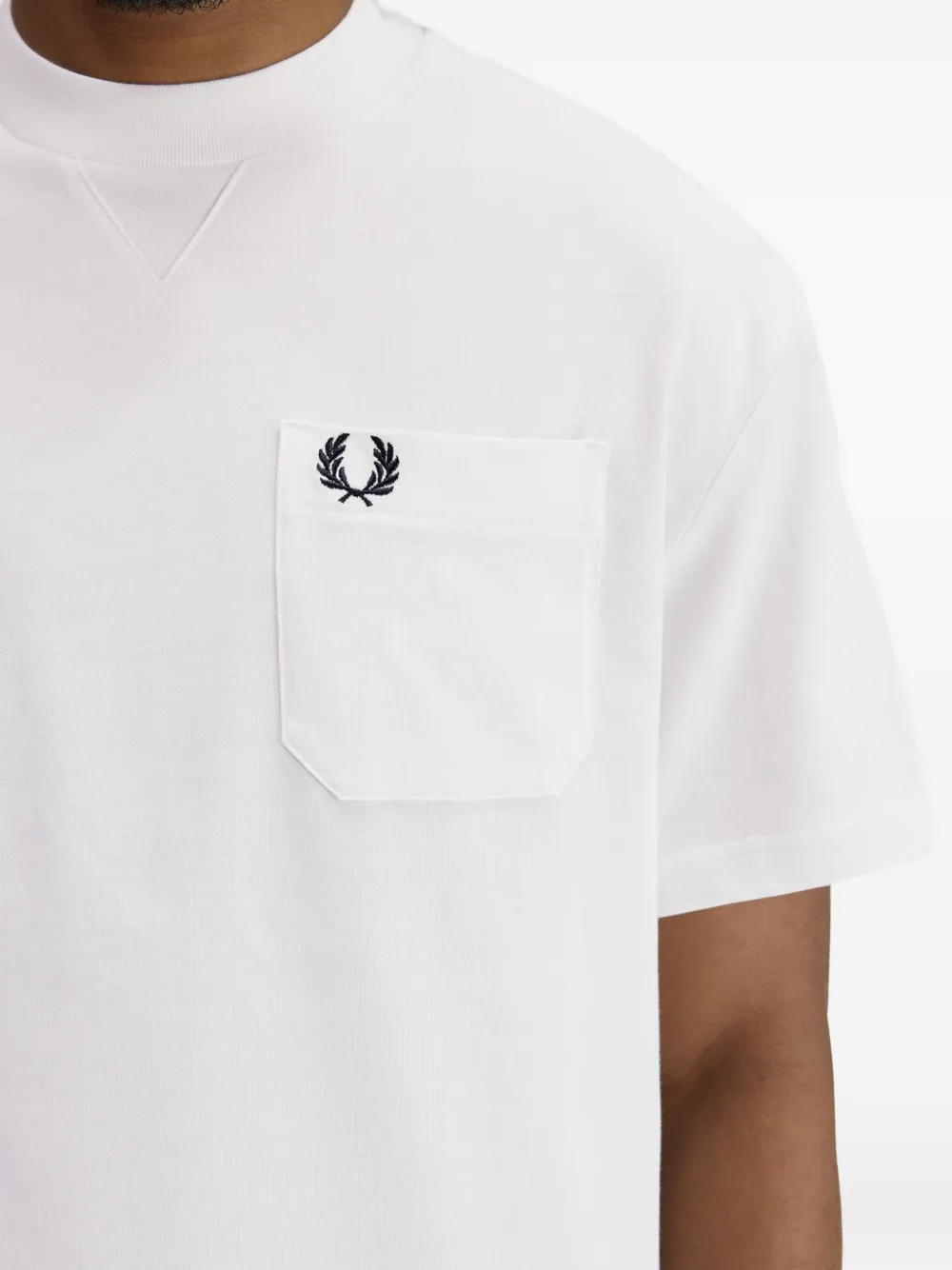 Fred Perry chest-pocket T-shirt | White | FARFETCH