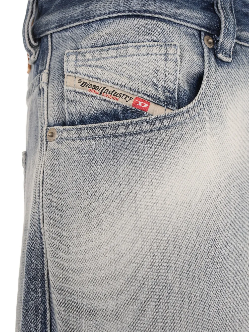 Diesel Jeans met wijde pijpen Blauw