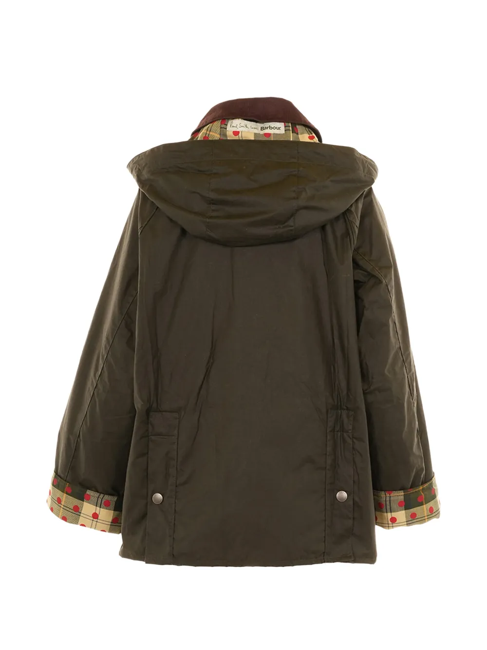  Barbour X Paul Smith Hooded Jacket - Green 