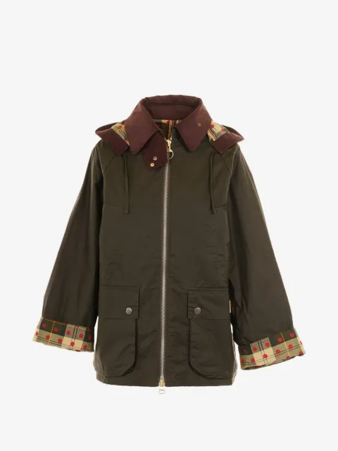 Barbour chamarra con capucha en colaboración con Paul Smith