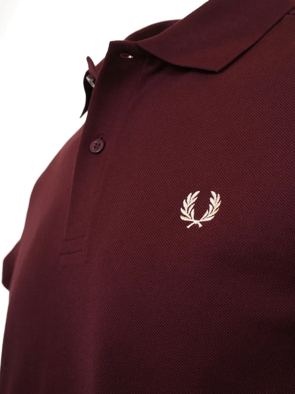 Fred Perry Poloshirt met Laurel-krans Rood