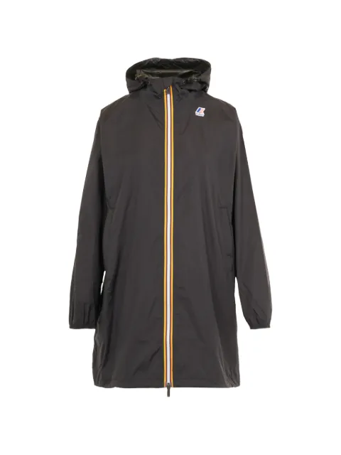 K-Way zip-up hooded coat