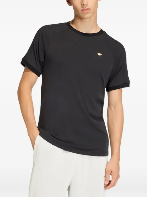 adidas 3S logo-embroidered T-shirt
