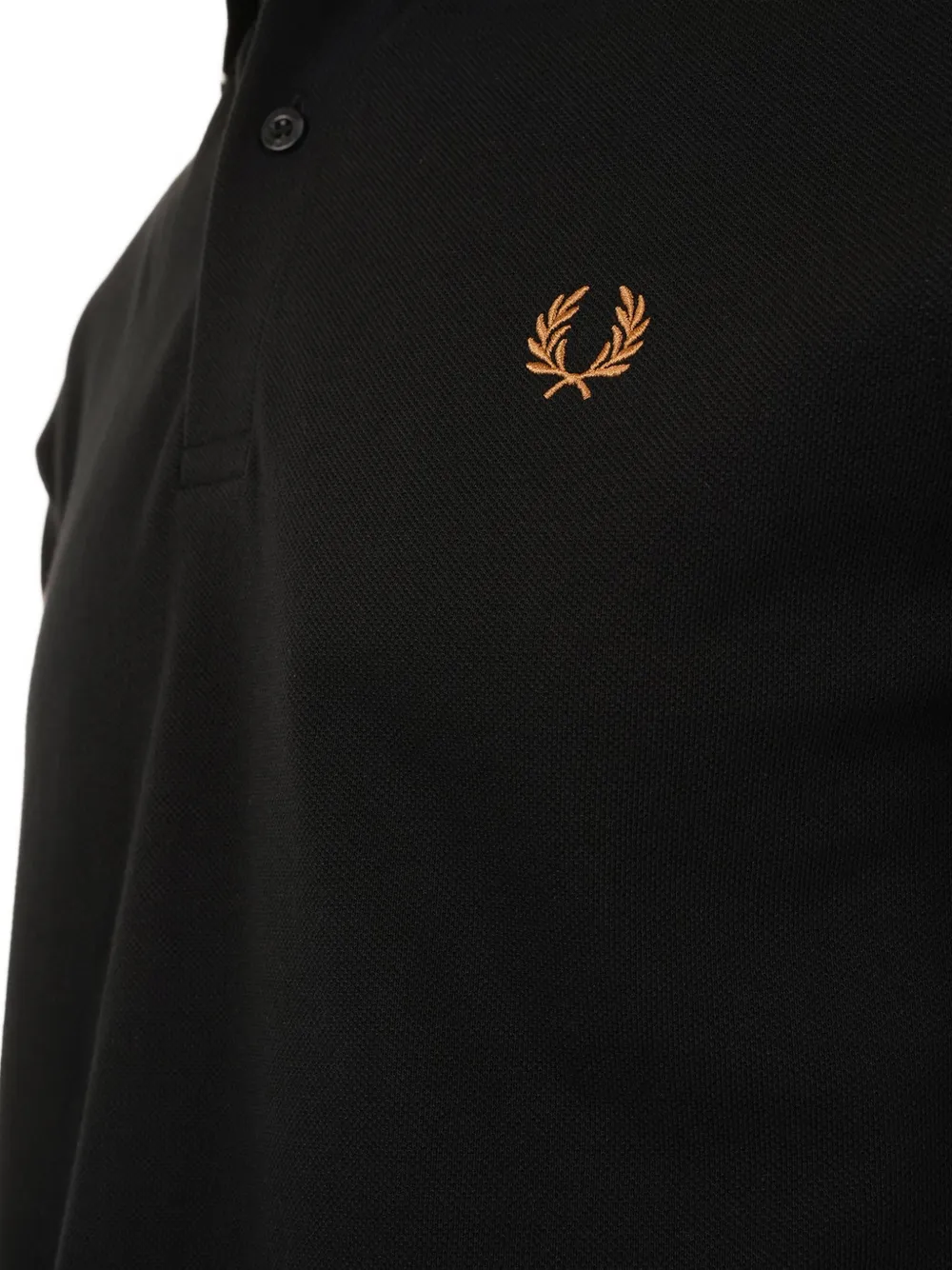  Fred Perry Trim-striped Polo - Black 