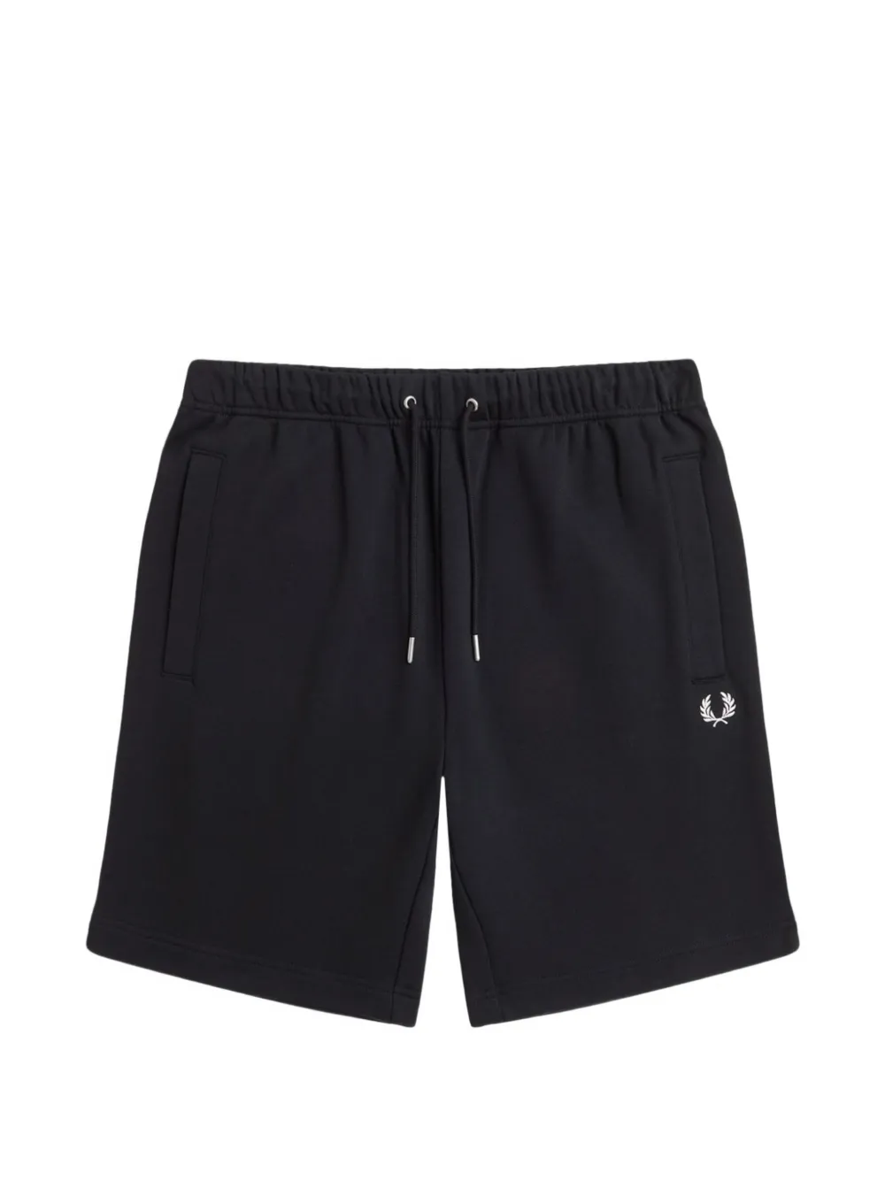 Fred Perry Shorts con coulisse e logo - Nero